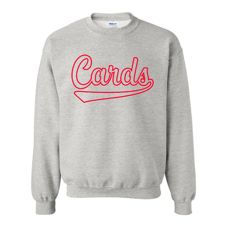 Cards Outline Crewneck