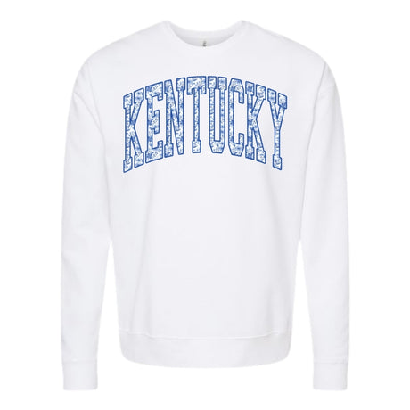 Kentucky Floral Filled Crewneck