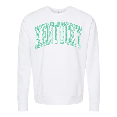 Kentucky Floral Filled Crewneck