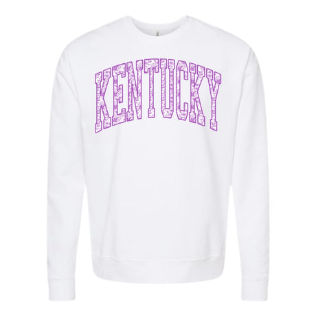Kentucky Floral Filled Crewneck