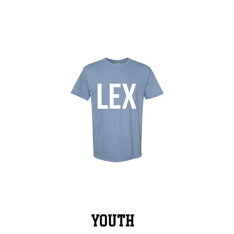 LEX Airport Code Youth Comfort Colors T-Shirt