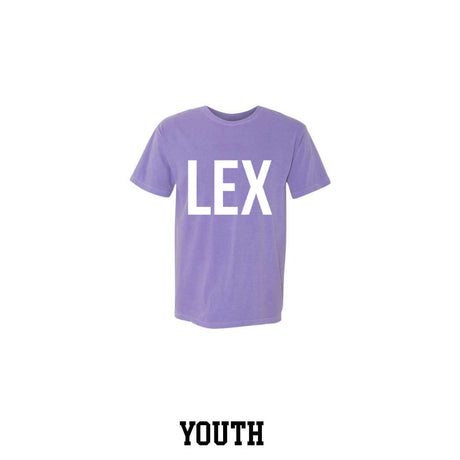 LEX Airport Code Youth Comfort Colors T-Shirt