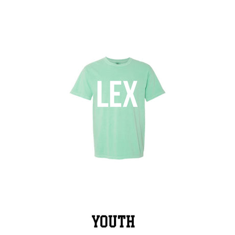 LEX Airport Code Youth Comfort Colors T-Shirt