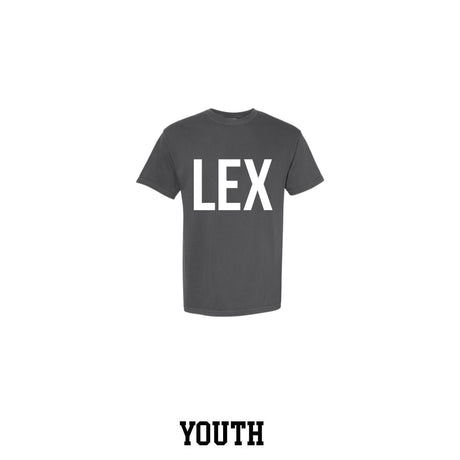 LEX Airport Code Youth Comfort Colors T-Shirt