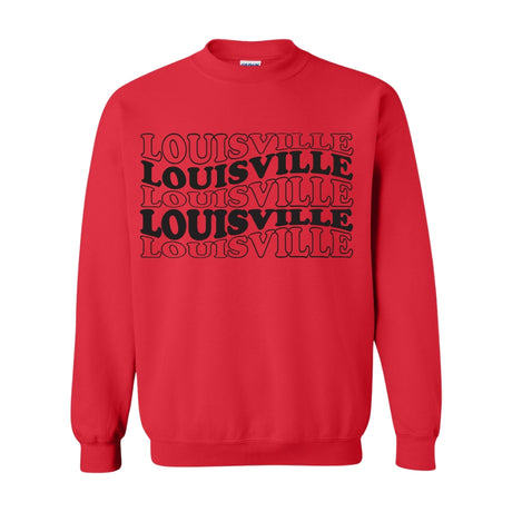 Louisville Wavy Crewneck