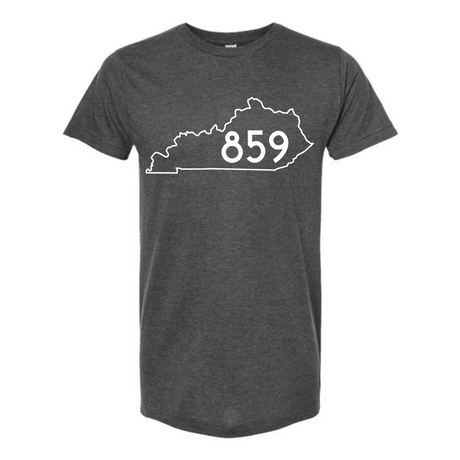 859 Area Code in State T-Shirt