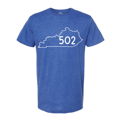 502 Area Code in State T-Shirt