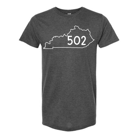 502 Area Code in State T-Shirt