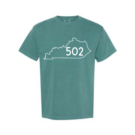 502 Area Code Comfort Colors T-Shirt