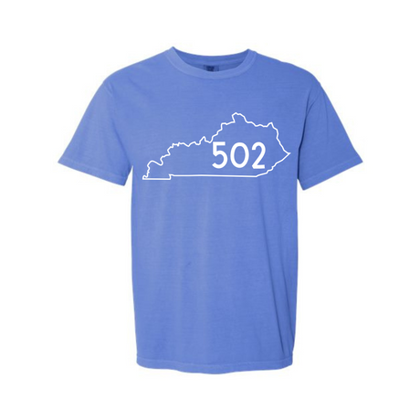 502 Area Code Comfort Colors T-Shirt