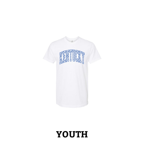 Kentucky Floral Filled Youth T-Shirt