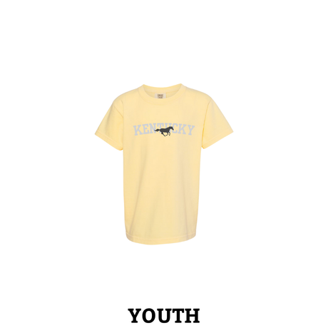Kentucky Arched Horse Comfort Colors Youth T-Shirt