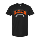 Cincinnati Arched Football T-Shirt