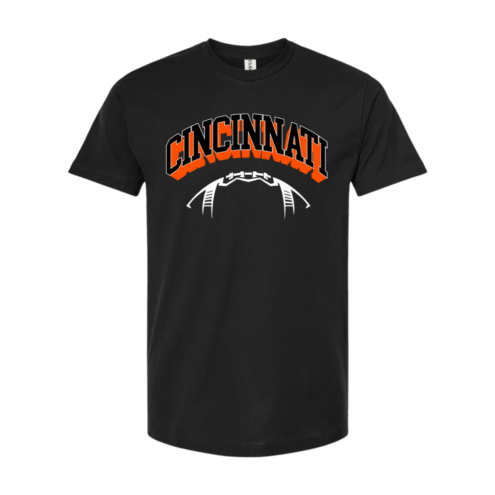Cincinnati Arched Football T-Shirt