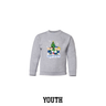 Kentucky Peanuts Christmas Youth Crewneck
