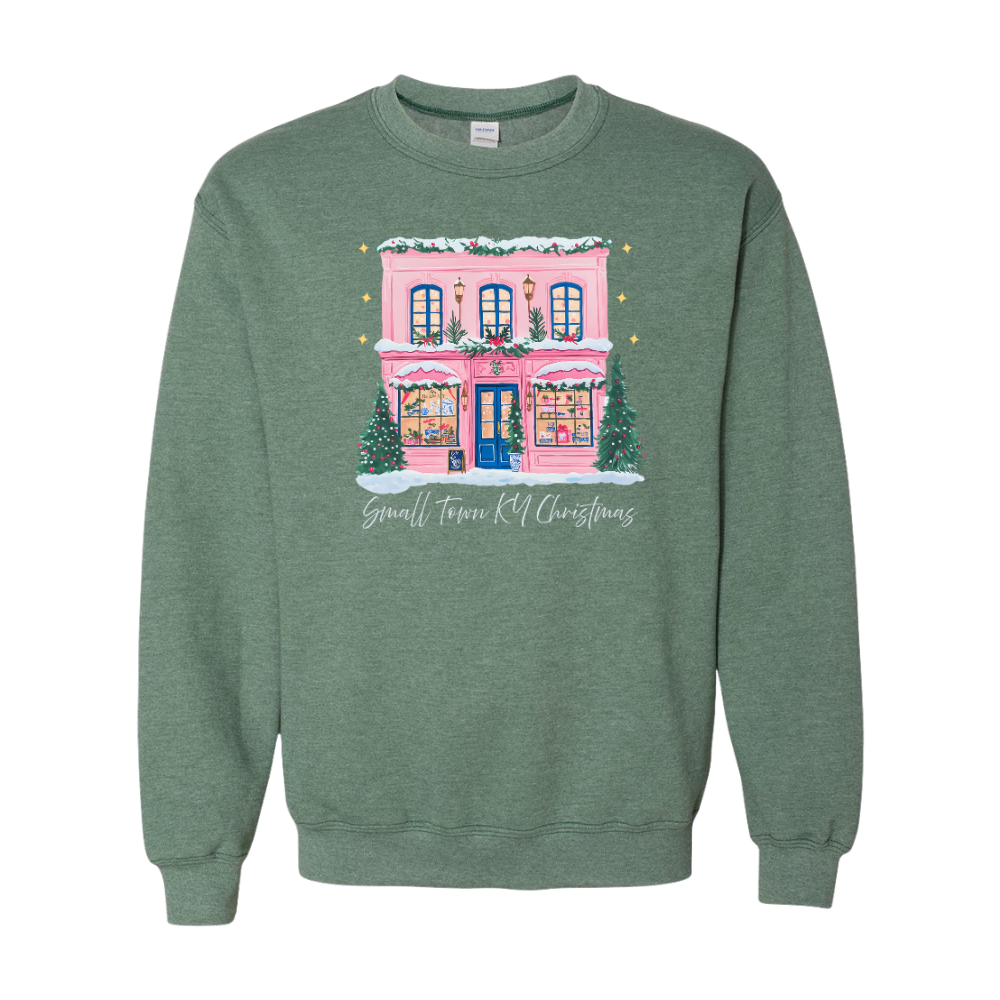 Small Town KY Christmas Crewneck