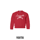 Louisville Bow Youth Crewneck